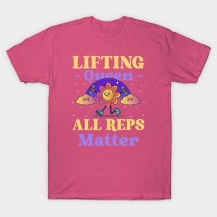 Fitness Queen Girl Workout T-Shirt